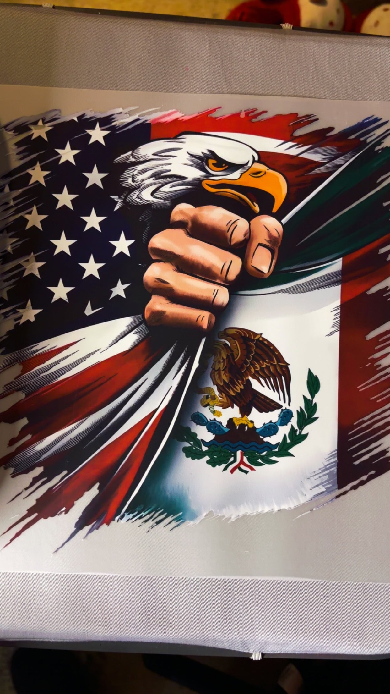 #31 - Mexican & American Flag